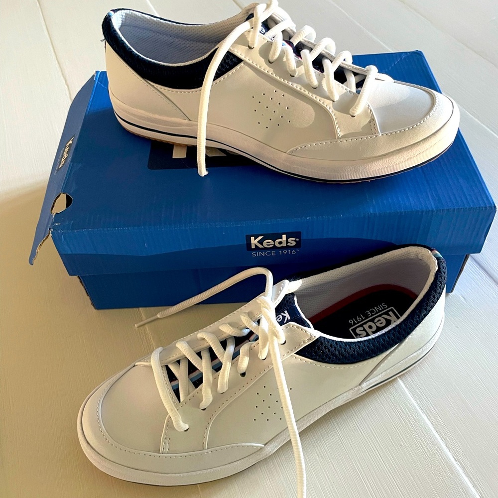 White sneakers